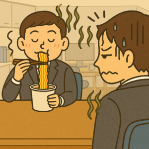 【職場のヌーハラ問題に意見続々】同僚が隣席でラーメンをすする音が不快～「おいしそうですね！と言おう」「我慢しろ」