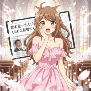 堂本光一さん(46)、(40)と結婚する