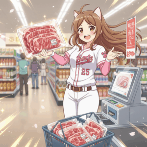 【画像】弱者男性「牛肉が安く買えた。セルフレジ最高」