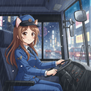 バス運転士ぼく雨のせいで朝から6時間半休憩なく走り続け疲労困憊ｗｗｗｗ