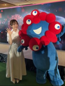 【画像】本田望結（巨乳）「ミャクミャクありがとう（ｵｯﾊﾟｲﾌﾟﾙﾝ」