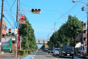 赤信号進入ワイ「ふぅ…今のはギリギリやったな(バックミラーチラッｗ)」後続の5台「「…」」