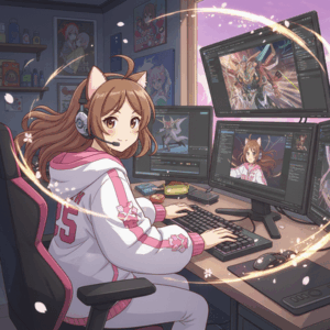 【絵】AIで出したこの絵、流石にそろそろもうAIってバレないだろ