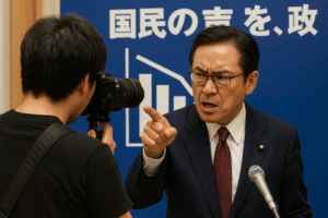 【高市総裁会見】「支持率下げてやる」発言、時事通信社映像センター写真部所属男性カメラマンであることを発表　厳重注意