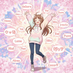 可愛い女の子の名前あげてけw