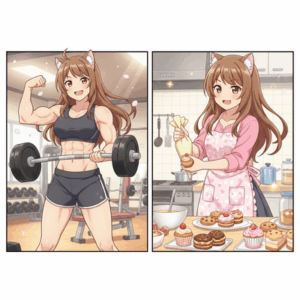 酒タバコやりません、趣味は筋トレ、お菓子作りです←これで37年間彼女できない理由