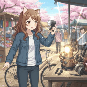 自転車のライトの台座が壊れちやったワイ、中古を探した所とんでもないものを発見す