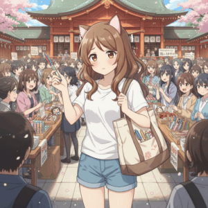 【“サナエ売れ”現象】ボールペン売り切れ、バッグも生産追いつかず　「聖地巡礼」で神社がフィーバー