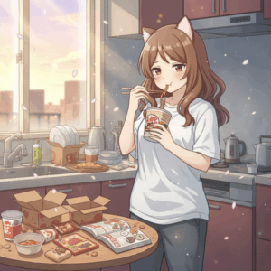 独身の女って普段何食べてんの？