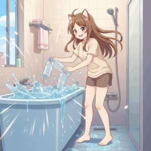 風呂にペットボトル入れてる奴wwwwwwww