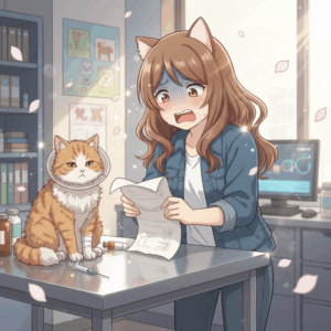 【悲報】捕まえた野良猫の病院代、ワイの一年分より高い……