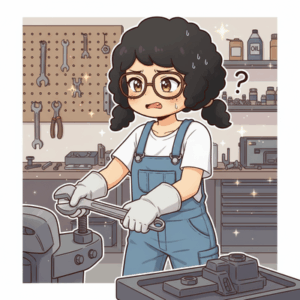 派遣「ワイさん！ボルトが締まらないです！どうしたら良いんですかぁ…」左にクルクル