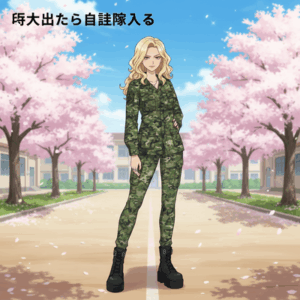 短大出たら自衛隊入る