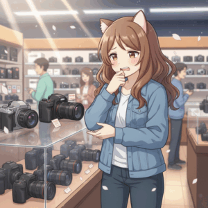 カメラ欲しいなと思ったけど高ぇ！