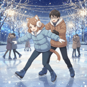 【悲報】弱者男性さん、デートにイルミとスケートを提案して炎上