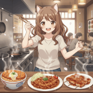 三大豚肉料理、カツ丼、しょうが焼き