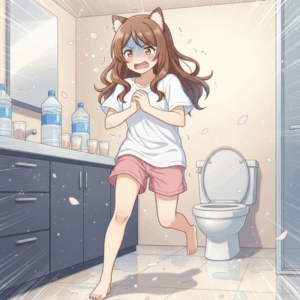 毎日2リットル以上の水分取ってるけどオシッコ止まらないwwwwwwwww