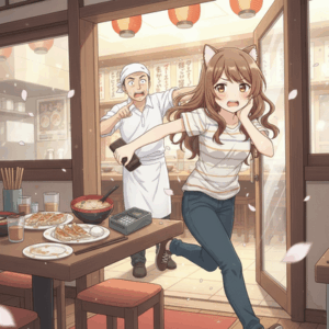 【悲報】ワイくん危うく食い逃げ犯になる