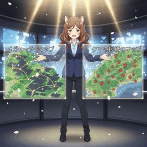 【朗報】大物吉本芸人「メガソーラーマップとクマの被害のマップが重なる」