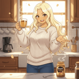 笑われるかもしれないけど、インスタントコーヒーではネスレ ゴールドブレンドが一番好きです