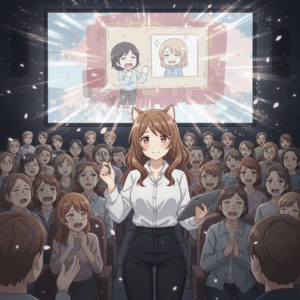 売れないアニメ映画を作るアニメ監督にチャンスを。絵だけで拒否のトリツカレ男で感涙する観客多数