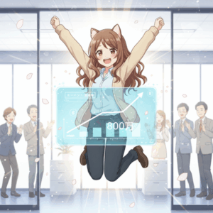 わいちゃん転職成功、夢の800万台ヘ