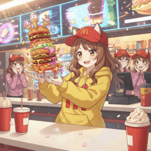 【悲報】マクドナルド、狂気の画像を投稿