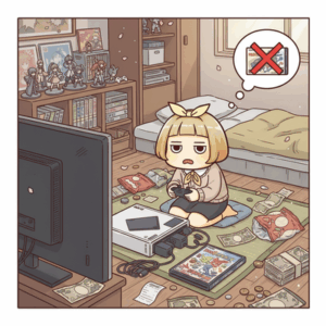 9000円でゲーム買ったのにあきた