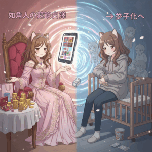 有名人の贅沢自慢→少子化へ