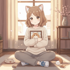 飼い猫亡くなってもうすぐ1年経つ・・・