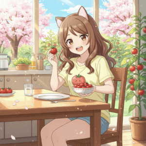 トマト食べれるようになったら人生楽しいと思う🥺