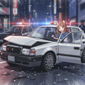 【福岡】１５歳の女子高校生が"無免許運転"で現行犯逮捕　タクシーに追突する事故も…「いつも彼氏に運転してもらっていたのでたまには私が運転しようと思った」久留米