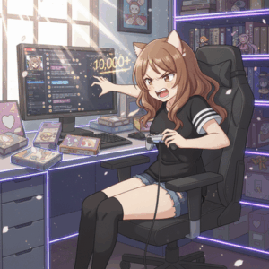 【悲報】登録者1万人達成した配信者さん、他配信者リスナーからの応援コメントにガチギレ