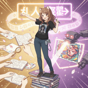 人間が見て盗むのはおｋ！AIが学習するのは駄目！←こいつら