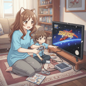 小2の息子がスーファミミニのスターフォックスにどハマりしているんだけど