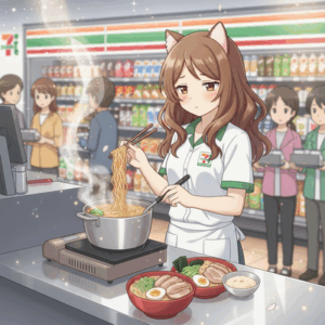 セブンイレブン、店内でラーメン調理し提供