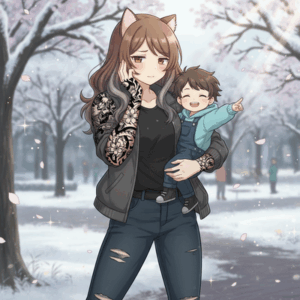 【芸能】元俳優・押尾学　近影公開で白髪イケオジ姿に驚きの声が続々も…　子ども抱く腕には『タトゥー』がガッツリ