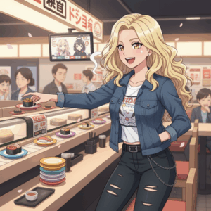 ワイVtuberのコラボ目当てで久々にスシローに来店する