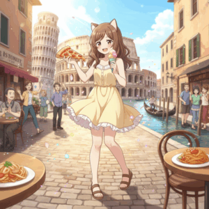 イタリア(食べ物おいしいです、観光名所多いです、優しい人多いです)←この国