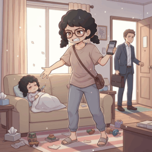 女さん「子供がインフルエンザなのに夫が会社休んでくれないンゴ」←これ