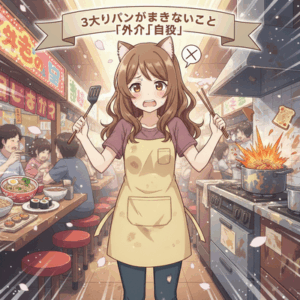 3大りパンができないこと「外食」「自炊」