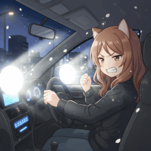 ヘッドライトLEDで無意味にハイビームにしてる馬鹿