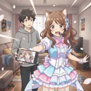 【画像】アイドルさん、自撮りに男が写り込んでしまいクビ