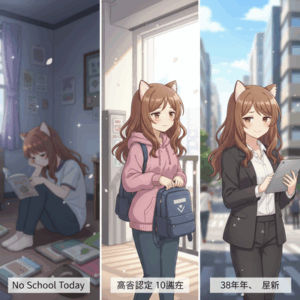 中学不登校→高校中退→高卒認定→38歳現在