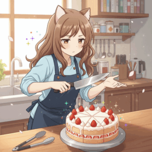 面接官「ケーキを11等分するのに使える身近な道具は何ですか？」