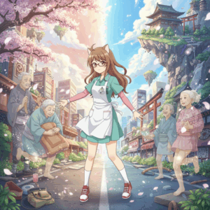 サマーウォーズの監督最新作、現代日本から氏者の国にきた男性看護師「ボロ雑巾みたいな仕事がしたい」