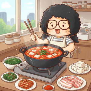 小川菜摘、“大好き”なチゲを手作り「ニラのキムチが届いたので、それを使って！」　食材や味付けのポイントも紹介