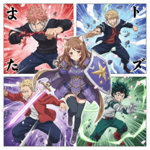 三大可愛い女キャラがいないジャンプ漫画「呪術廻戦」「サカモトデイズ」「アンデッドアンラック」「ヒロアカ」