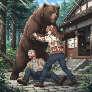 「右目と口から出血が止まらない」70代男性が自宅前でクマに襲われる