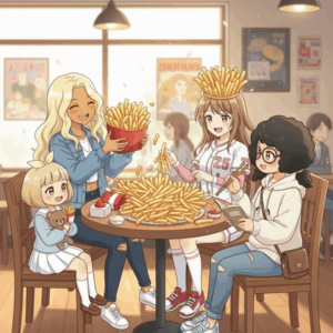 フライドポテト食べ放題したい奴集合！